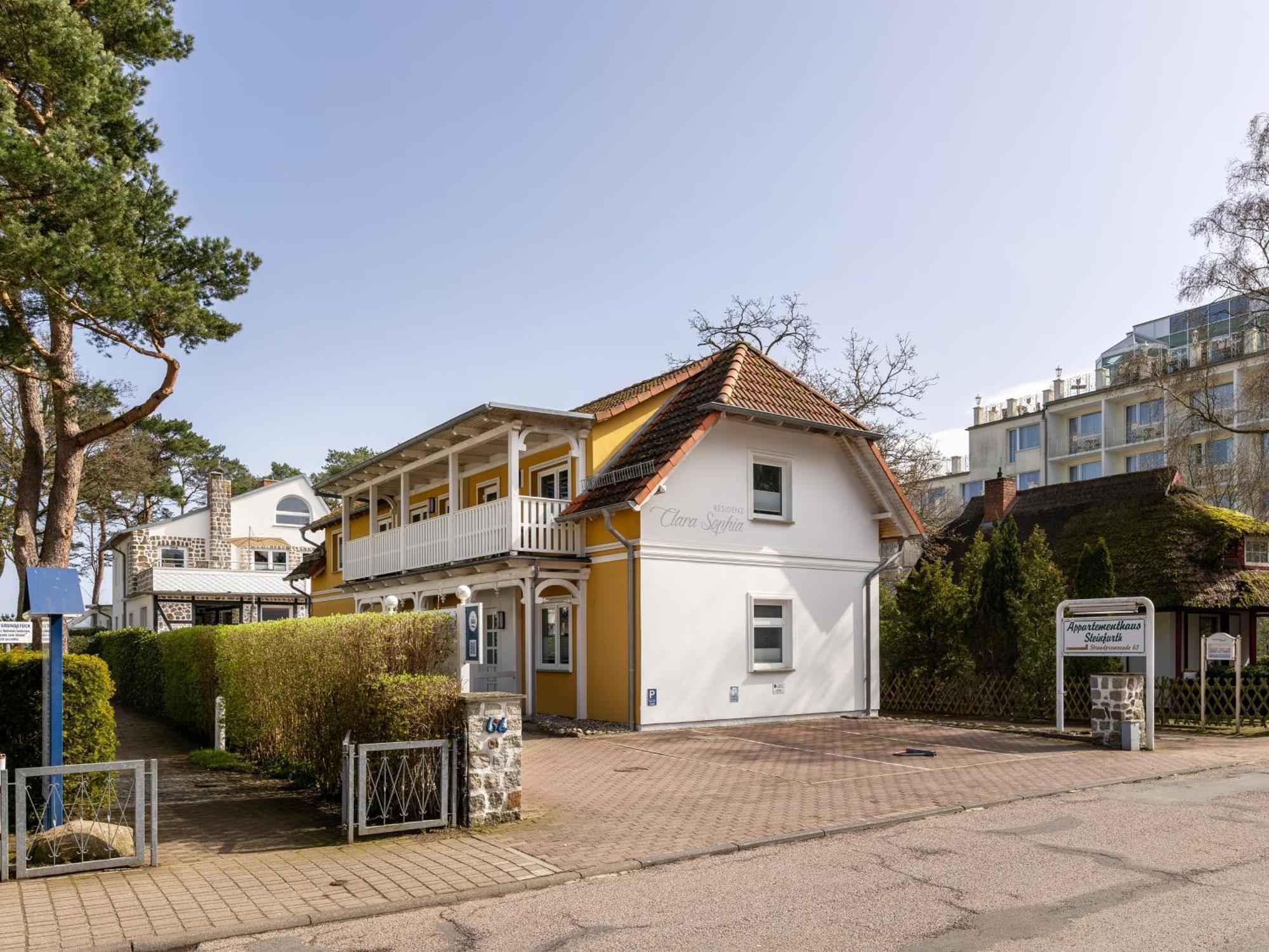 Ferienwohnung Meeresbrise In Der Residenz Clara Sophia Остзебад Бинц Экстерьер фото